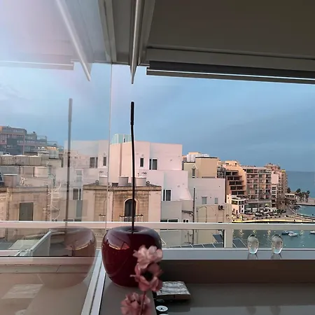 Cherry Penthouse In Spinola Bay Apartman San Ġiljan